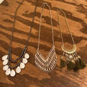 Set of 3 Necklaces
